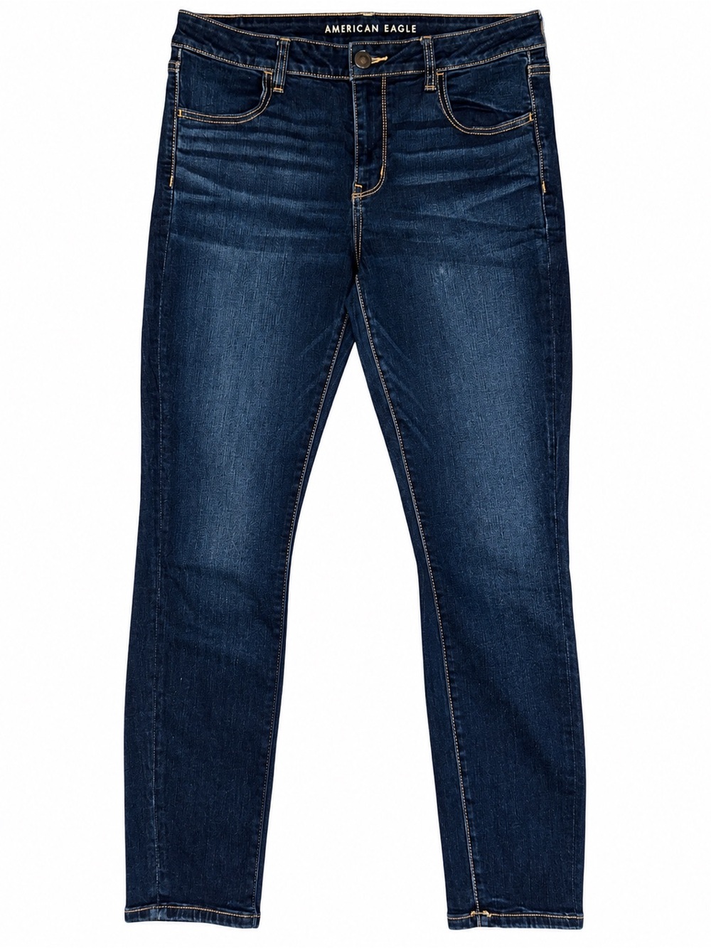 American Eagle Next Level Stretch Jegging Jeans Size 16 Regular Dark Wash